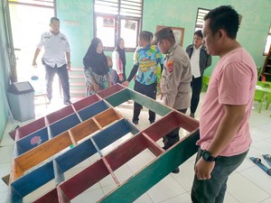 Detik-detik Murid TK Tewas Tertimpa Rak Penyimpanan Tas