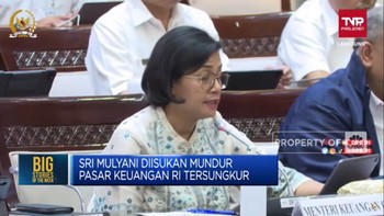 Video: Sri Mulyani Diisukan Mundur, Pasar Keuangan RI Tersungkur