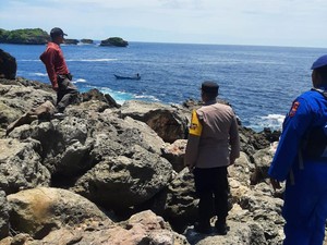 Warga Blitar Dilaporkan Hilang saat Mancing di Pantai Peh Pulo