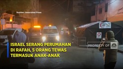 Israel Serang Perumahan di Rafah, 5 Orang Tewas Termasuk Anak-Anak