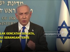Israel Tolak Gencatan Senjata, Netanyahu: Serangan Terus Berlanjut
