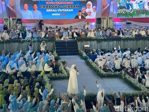 Di Depan Relawan Prabowo-Gibran, Khofifah: Hati-hati Serangan Fajar!