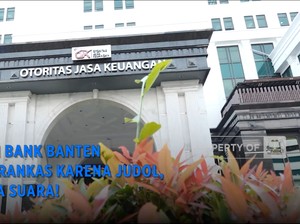 Pegawai Bank Banten Bobol Brankas Karena Judol, OJK Buka Suara!
