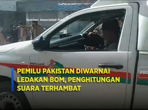 Pemilu Pakistan Diwarnai Ledakan Bom, Penghitungan Suara Terhambat