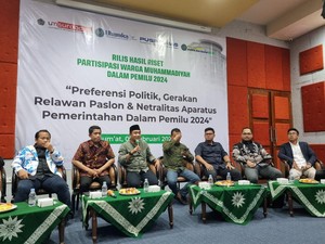 41 Persen Warga Muhammadiyah Tak Percaya Pemilu 2024 Jurdil dan Netral