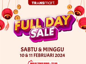 Pengumuman! Transmart Full Day Sale Hadir Lagi Sabtu-Minggu, Banjir Diskon 50%+20%