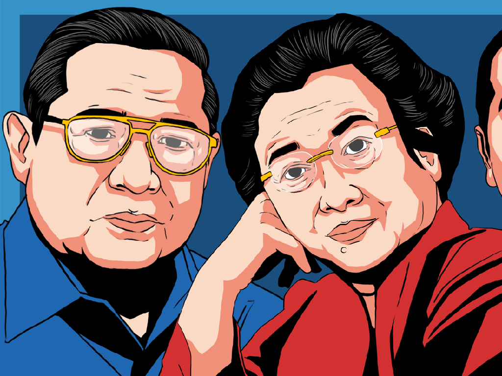 jokowi dan megawati karikatur