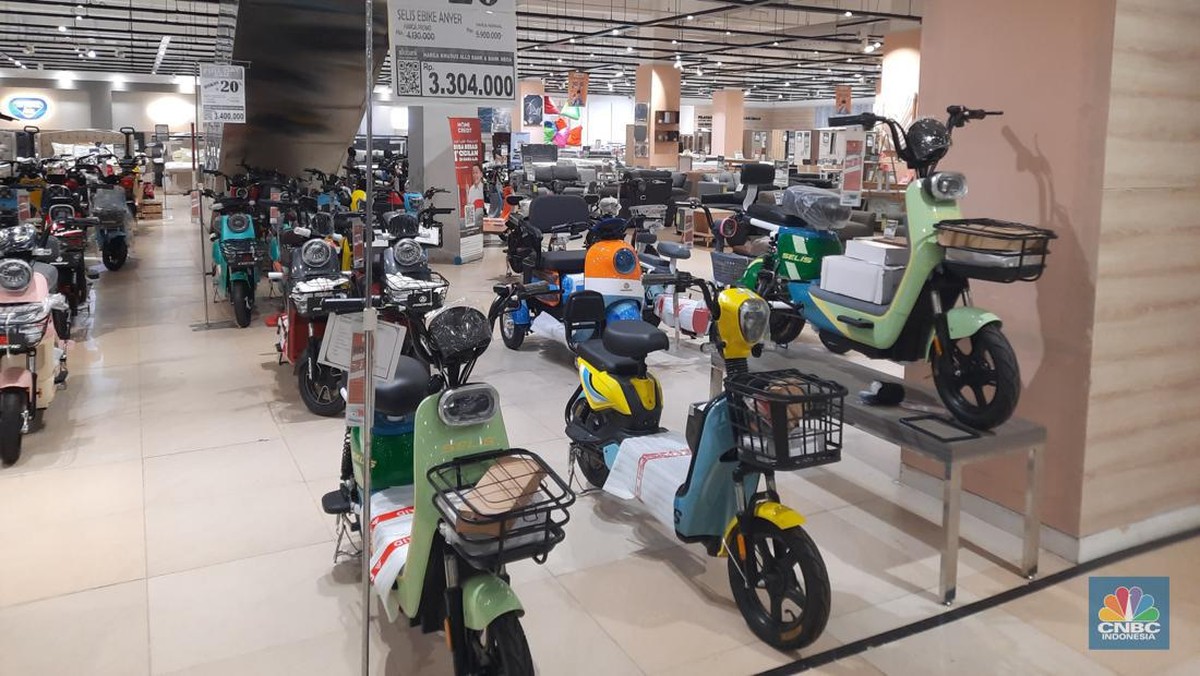 Sepeda Listrik Murah Meriah! Transmart Banting Harga Nyaris Rp 3 Juta