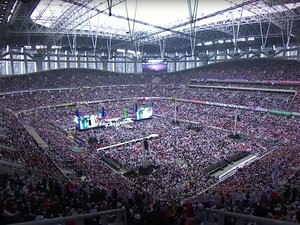 JIS Dipadati Peserta Kampanye Akbar AMIN, Begini Penampakannya