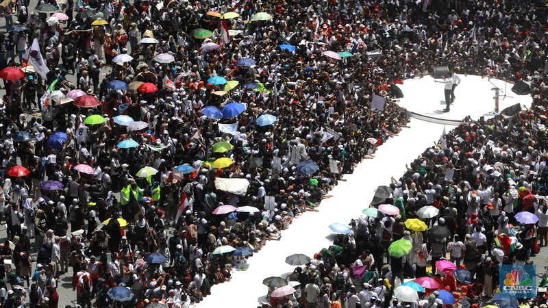 Kampanye akbar Pasangan Calon (Paslon) presiden dan wakil presiden nomor urut 01, Anies Baswedan dan Cak Imin di Jakarta Internasional Stadion (JIS), Sabtu (10/2/2024). (CNBC Indonesia/Muhammad Sabki) Kampanye akbar Pasangan Calon (Paslon) presiden dan wakil presiden nomor urut 01, Anies Baswedan dan Cak Imin di Jakarta Internasional Stadion (JIS), Sabtu (10/2/2024). (CNBC Indonesia/Muhammad Sabki)