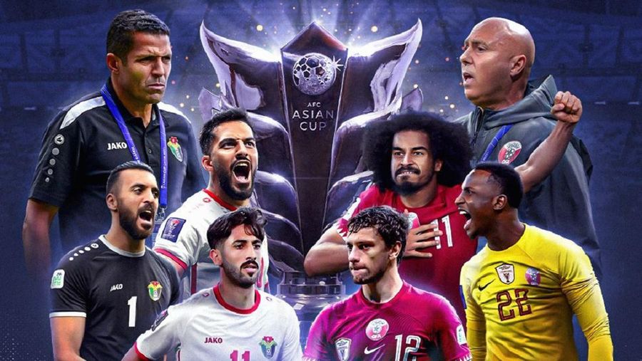 Link Live Streaming Final Piala Asia 2023 Yordania vs Qatar. (Tangkapan layar @afcasiancup-Instagram)