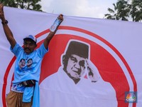 Penampakan Ribuan Simpatisan Prabowo-Gibran Mulai Padati GBK