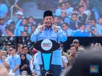 Prabowo Minta Simpatisan Berani ke TPS: Coblos & Tunggu Sampai Selesai