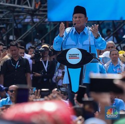 Prabowo-Gibran Didukung 4 Partai Raksasa, Sanggup Menang 1 Putaran?