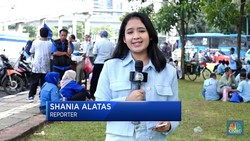 Simak! Rekayasa Lalin Kampanye Akbar Prabowo-Gibran di GBK