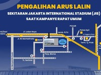 Ada Kampanye Akbar di JIS dan GBK, Ini Rekayasa Lalu Lintas Hari Ini