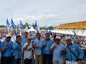 Relawan Prabowo-Gibran Tepis Tudingan Puan Maharani Saat Kampanye Akbar