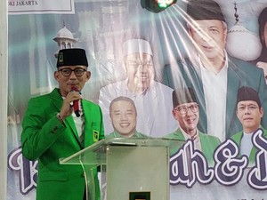 Jawaban Terbaru Sandiaga Uno soal Peluang PPP Merapat ke Prabowo-Gibran