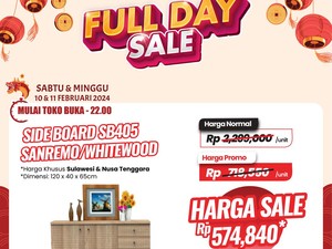 Gokil! Beli Meja Kabinet di Transmart Full Day Sale Hemat Rp 1,7 Jutaan