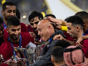 Marquez Lopez Pelatih Dadakan yang Bawa Qatar Juara Piala Asia