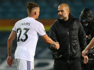 Cerita Kalvin Phillips Dibuat Hancur oleh Pep Guardiola