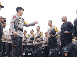 Irjen Iqbal Lepas 1.664 Personel Amankan Pemilu di Riau