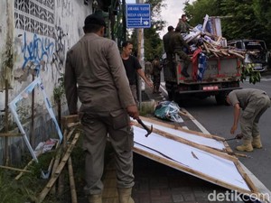 Hari Pertama Masa Tenang, APK di Jogja Dibersihkan Sejak 00.01 WIB