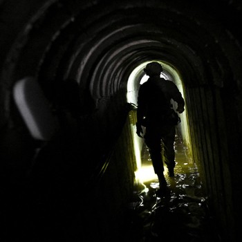 Wujud Terowongan Bawah Tanah Sepanjang 700 Meter, Diduga Milik Hamas