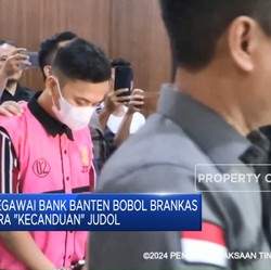 Video: Brankas Bank Banten Dibobol Pegawai Gara-gara Judi Online
