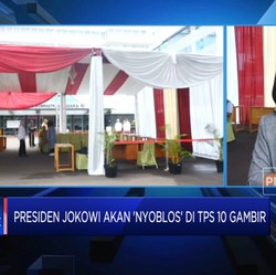 Video: Presiden Jokowi Akan 'Nyoblos' di TPS 10 Gambir