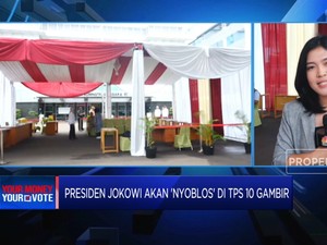 Video: Presiden Jokowi Akan 'Nyoblos' di TPS 10 Gambir