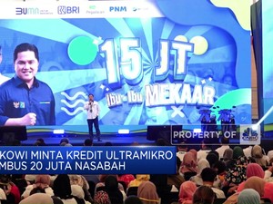 Video: Jokowi Minta Kredit Ultramikro Tembus 20 Juta Nasabah