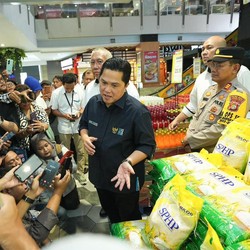 Mantap! Erick Thohir Ungkap Bentar Lagi RI Surplus Beras 3,5 Juta Ton