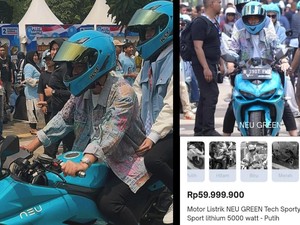 Motor yang Dipakai Gibran Kampanye Dijual di Marketplace, Harganya Tembus Segini