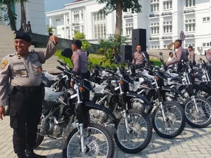Pemkab Pasuruan Hibahkan Motor Trail ke Polres untuk Amankan Pemilu