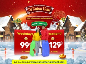 Rayakan Valentine di Trans Snow World Surabaya, Nggak Sampai 100 Ribu!