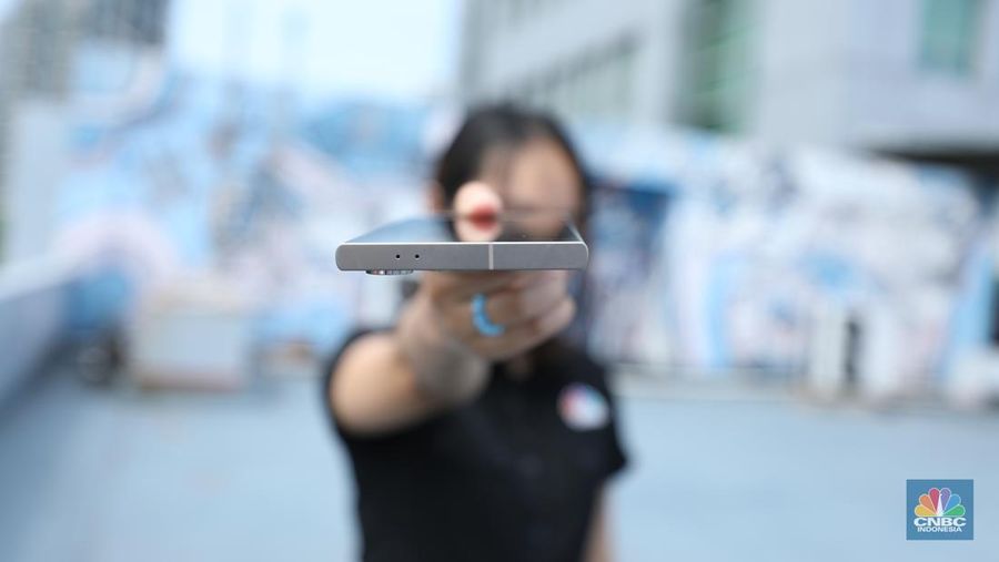 Samsung Galaxy S24 Ultra. (CNBC Indonesia/Tri Susilo)