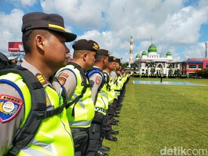 2.163 Personel Gabungan Diturunkan Bantu Amankan TPS di Sumsel