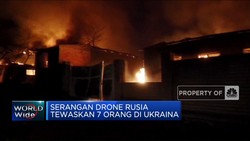 Video: Serangan Drone Rusia Tewaskan 7 Orang Di Ukraina