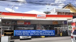 Video: Stok Beras Premium Langka, Toko Ritel Batasi Penjualan
