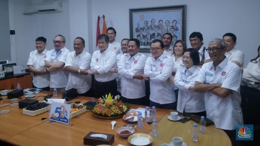 Syukuran HUT ke-52 REI, properti untuk Indonesia Maju. (CNBC Indonesia/Suhendra)