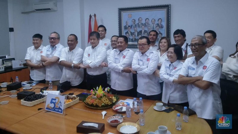 Syukuran HUT ke-52 REI, properti untuk Indonesia Maju. (CNBC Indonesia/Suhendra)
