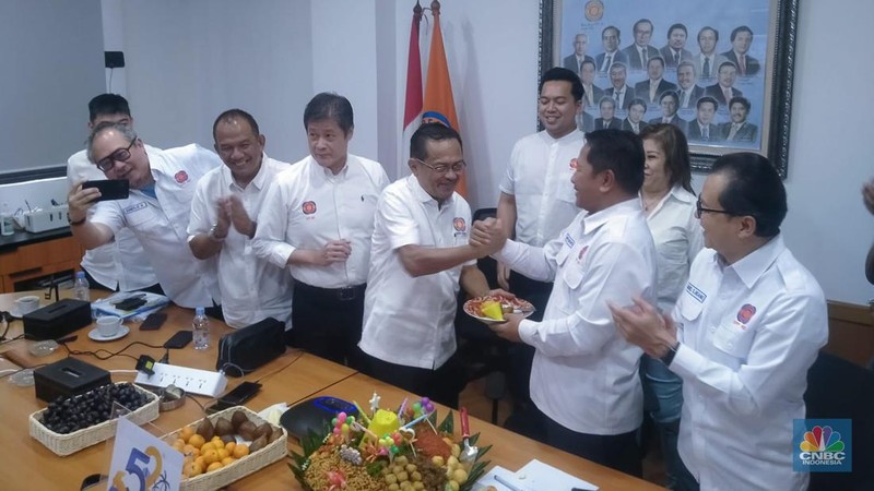 Syukuran HUT ke-52 REI, properti untuk Indonesia Maju. (CNBC Indonesia/Suhendra)