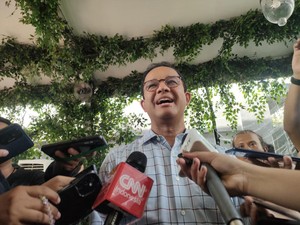 Anies Respons soal Cuitan Cak Imin-Komentar JK Dilaporkan ke Bawaslu