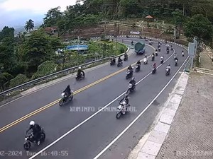 Jalan Jogja-Wonosari Sore Ini Ramai, Wisatawan Sepi Jelang Pemilu 2024