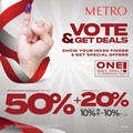 Promo Pemilu, METRO Department Store Kasih Diskon Hingga 70%