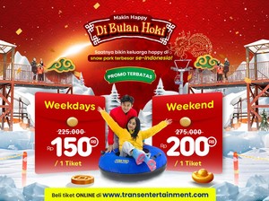 Promo Februari, Main Salju di Makassar Diskon 75 Ribu!