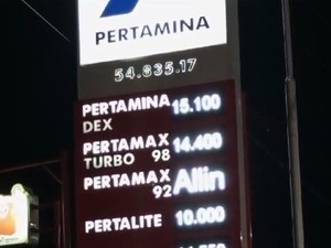 Heboh SPBU Tayangkan Teks All In Prabowo-Gibran 02 dan Penjelasan Pertamina