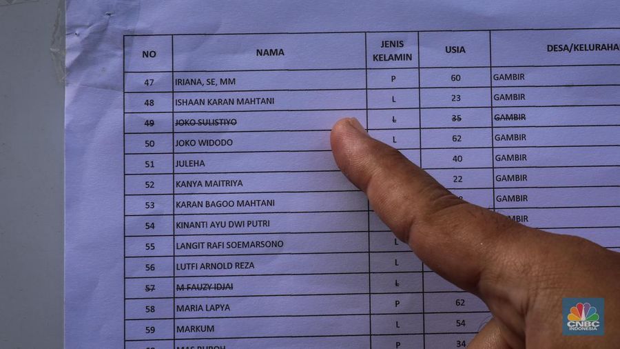 Suasana tempat pemungutan suara (TPS) 10 Kelurahan Gambir di kompleks Kantor Lembaga Administrasi Negara (LAN), Jakarta, Selasa (13/2/2024). (վ/Faisal Rahman)