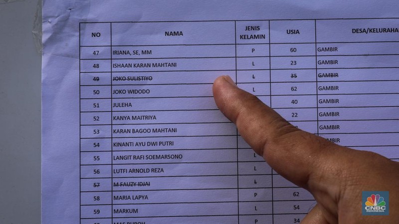Suasana tempat pemungutan suara (TPS) 10 Kelurahan Gambir di kompleks Kantor Lembaga Administrasi Negara (LAN), Jakarta, Selasa (13/2/2024). (վ/Faisal Rahman)